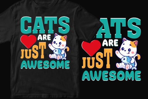 Cat T-Shirt Designs: Custom Cat Shirt Graphics