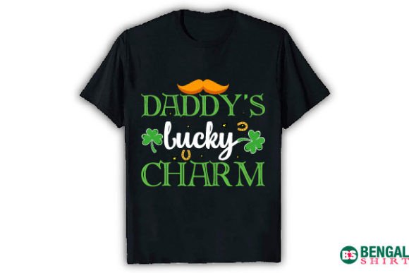 Daddy’s Lucky Charm Graphics & T-Shirt Designs