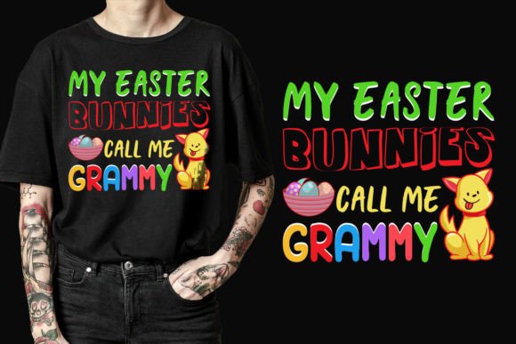 Easter Day T-shirt Design Vector Graphics