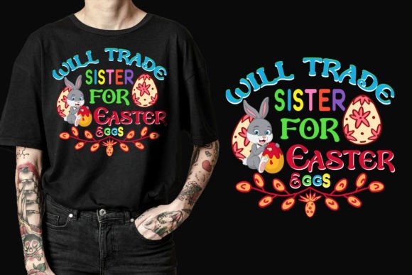 Happy Easter T-Shirt Design Svg Graphics