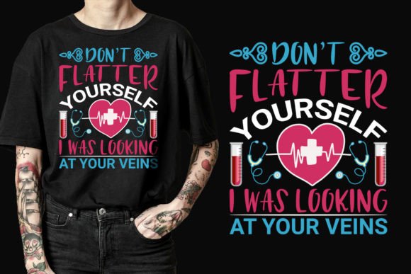 Nurse Vector Graphics for T-Shirt Designs