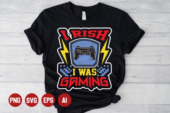Reviewing Gamming T Shirt Design-1 for Embroidery